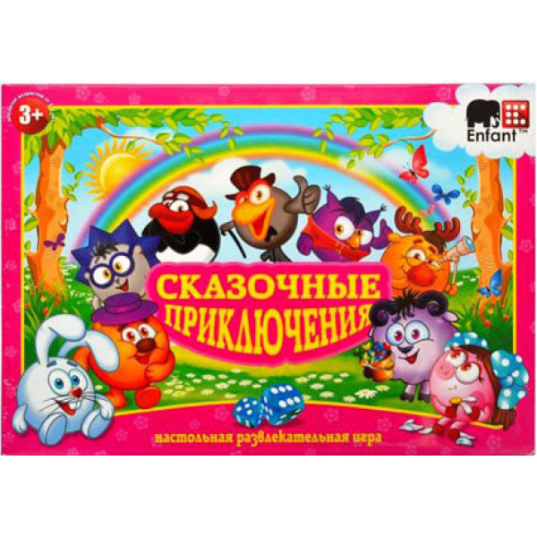 Гра настільна Бродилка "Смішарики" ФР-00004637 Гра настільна Бродилка "Смішарики" ФР-00004637