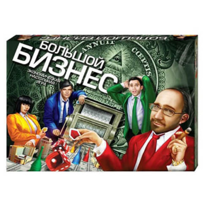 Настільна гра Економічна Великий бізнес DTG1-UA