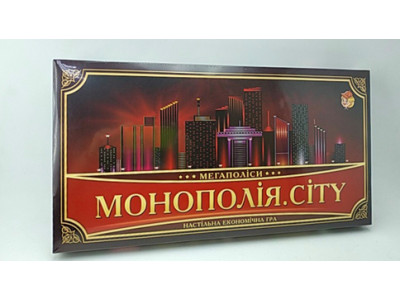 Настільна гра "Монополія CITY" 1137