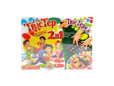 Гра Danko toys "Твістер + Твиістерок" для підлоги TWTK Гра Danko toys "Твістер + Твиістерок" для підлоги TWTK