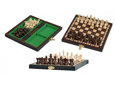 Шахи деревяні кишенькові 20*20 см 172068