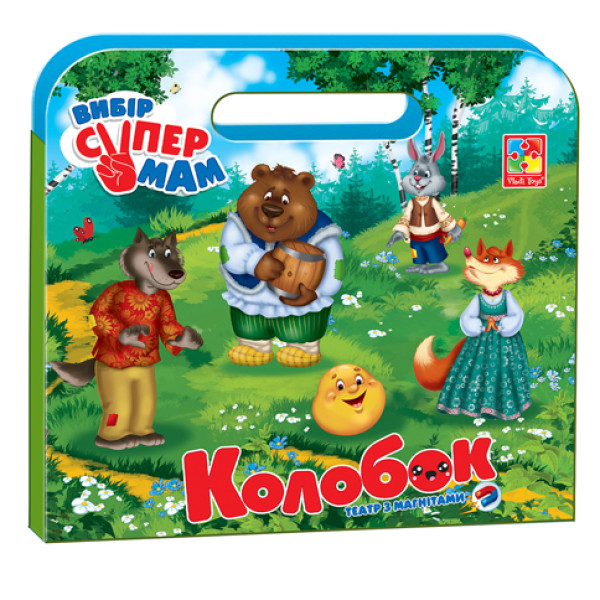 Театр із магнітами "Колобок" (укр) VT3105-01 Театр із магнітами "Колобок" (укр) VT3105-01