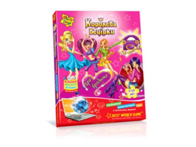 Игра-ходилка "Королева вечірки" VT2201-06 Игра-ходилка "Королева вечірки" VT2201-06