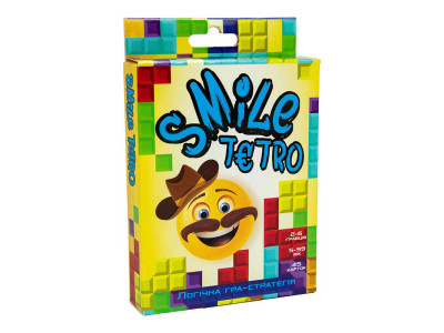 Настільна динамічна розвиваюча гра "Smile tetro" на укр.мові 30280 Настільна динамічна розвиваюча гра "Smile tetro" на укр.мові 30280