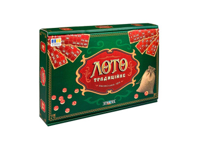 Настільна гра Strateg Лото традиційне 30488