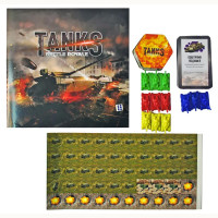 Настільна гра Danko Toys "Tanks Battle Royale" тактична G-TBR-01-01U