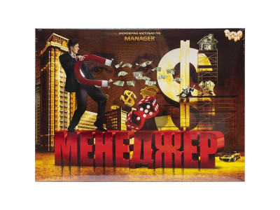 Гра настільна Danko Toys "Менеджер" дитяча DTG28-U