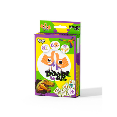 Настільна гра Danko Toys "Doobl Image" розважальна DBI-02-05U Настільна гра Danko Toys "Doobl Image" розважальна DBI-02-05U