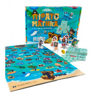 Настільна гра Умняшка "Піратоматика" на віднімання навчальна 2088