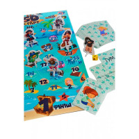 Настільна гра Умняшка "Піратоматика" на віднімання навчальна 2088