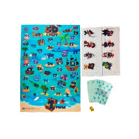 Настільна гра Умняшка "Піратоматика" на віднімання навчальна 2088