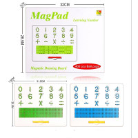 Магнітна дошка навчальна велика з цифрами TSQ-406