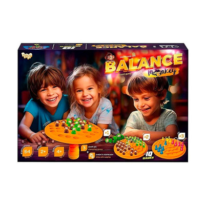 Настільна гра Danko Toys "Balance Monkey" розвиваюча BalM-02