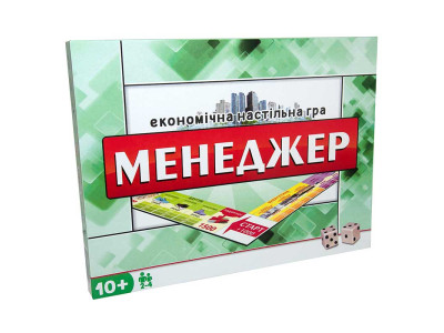 Настільна гра "Менеджер" в кор-ці 38-29-4 см 30453 Стратег 30453
