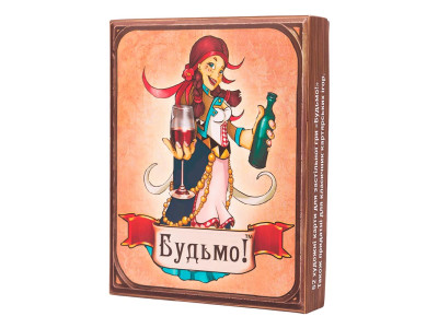 Карткова гра "Будьмо" Fun Games ігрова колода українською мовою FGS32