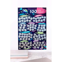 Скретч постер Fun Games Shop "100+1 побачення" FGS65