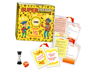 Настільна гра Вікторина "SUPER Ерудит" МКК0607