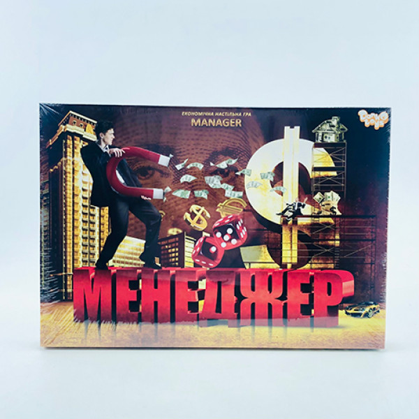 Гра настільна Danko Toys "Менеджер" дитяча DTG28-U