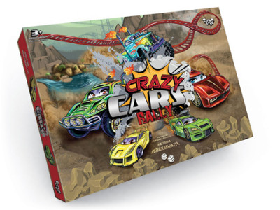 Настільна гра "Crazy Cars Rally" DTG93R