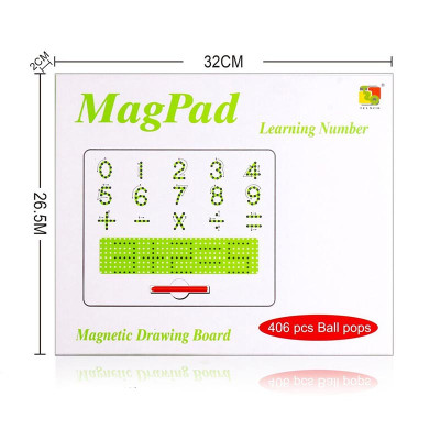 Магнітна дошка навчальна велика з цифрами TSQ-406 Магнітна дошка навчальна велика з цифрами TSQ-406