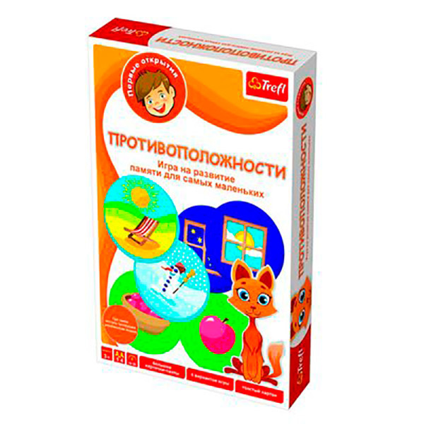 Настільна гра Trefl Протилежності 01105