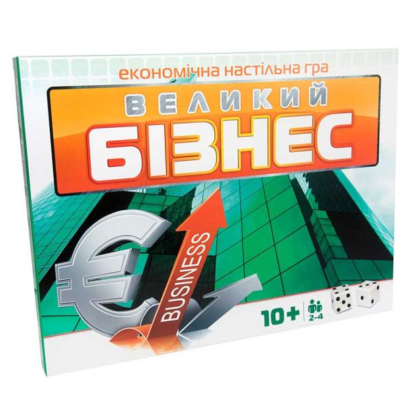 Гра Велика 30452 (укр) Стратег "Великий Бізнес" у кор-ці 38-29-4см 30452 Гра Велика 30452 (укр) Стратег "Великий Бізнес" у кор-ці 38-29-4см 30452