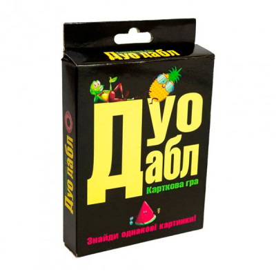 Настільна гра (укр) "Дуо Дабл" в кор-ці 91-115-22 см 30218