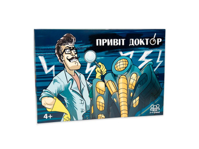 Настільна гра Strateg Привіт доктор бродилка українською мовою (30779) 30779
