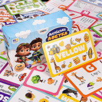 Настільна гра Strateg Англійська абетка 31034