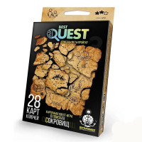 Настільна гра квест Danko Toys "BEST QUEST" карткова BQ-01-01U02U03U04U