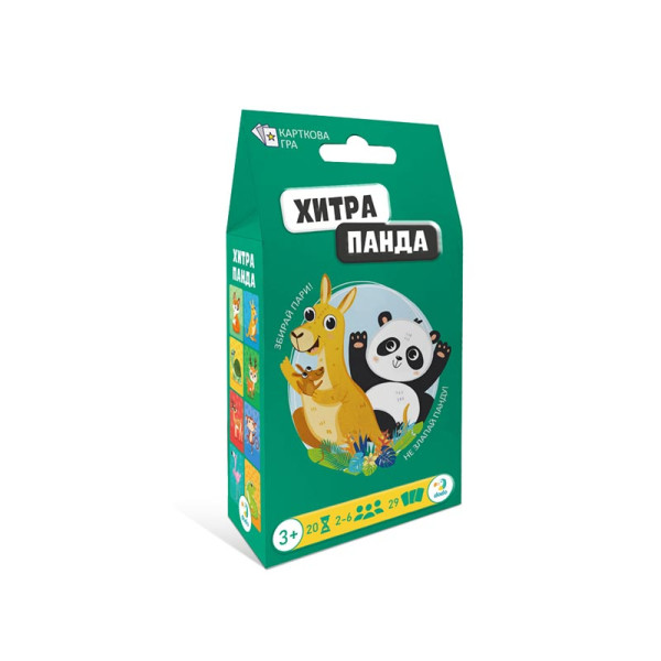 Настільна гра Dodo «Хитра панда» карткова 301235