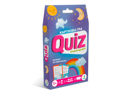 Настільна гра Dodo Quiz Вгадай: що це?! карткова 301247
