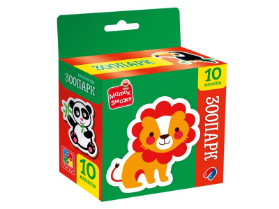 Розвиваючий набір Vladi Toys Зоопарк з магнітами VT3106-39