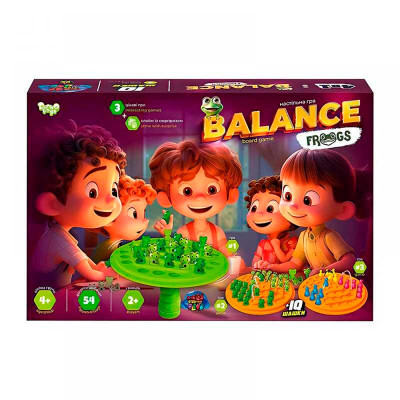 Настільна гра Danko Toys "Balance Frogs" розвиваюча BalF-01