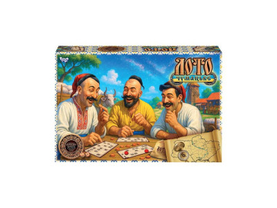 Настільна гра DankoToys "Чумацьке ЛОТО" бочата DTG105
