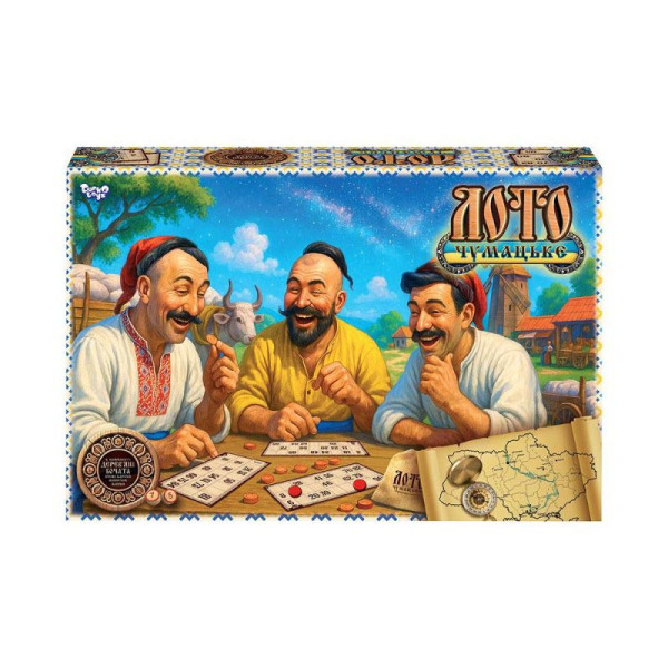 Настільна гра DankoToys "Чумацьке ЛОТО" бочата DTG105