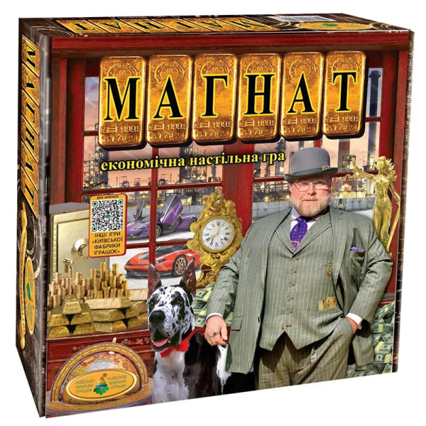 Гра настільна "Магнат" в коробці Ен.2227