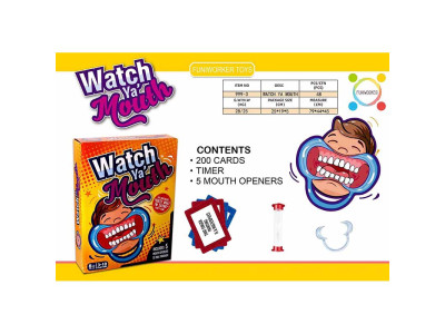 Настільна гра whatch ya mouth ширше рота 999-3