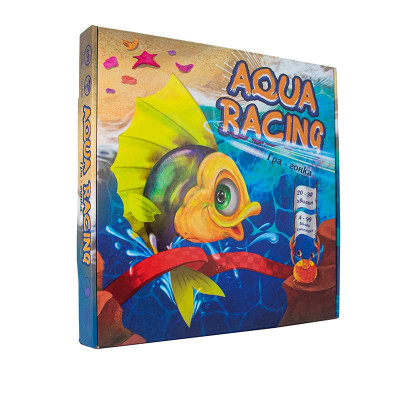 Настільна гра 30416 (укр) "Aqua racing", в кор-ці 33-32-4,5см 30416