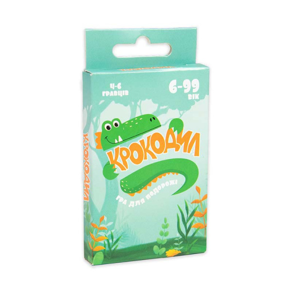 Настільна гра Strateg Крокодил - дорожня версія 30786 Настільна гра Strateg Крокодил - дорожня версія 30786