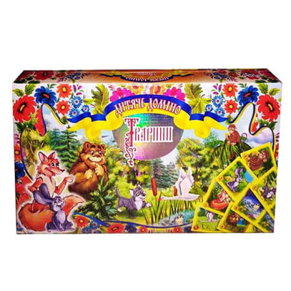 Настільна гра Доміно дитяче рос. DTG44-TDTG44-K