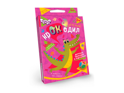 Картковагра вікторина "Детский крокодил" на рос.мові CROC-01-01