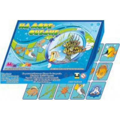 Настільна навчальна гра "На морі-океані" Ост.0628 Настільна навчальна гра "На морі-океані" Ост.0628