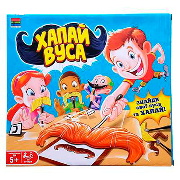 Настільна гра "Хапай вуса" (958835) JT007-46 Настільна гра "Хапай вуса" (958835) JT007-46