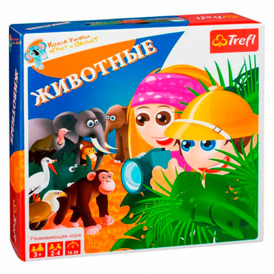 Настільна гра Trefi Тварини TFL-01038 Настільна гра Trefi Тварини TFL-01038