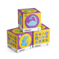 Настільна мемо-гра DoDo Динозаври для дітей 300142 Настільна мемо-гра DoDo Динозаври для дітей 300142