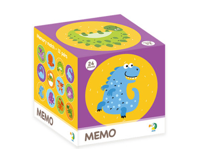 Настільна мемо-гра DoDo Динозаври для дітей 300142 Настільна мемо-гра DoDo Динозаври для дітей 300142