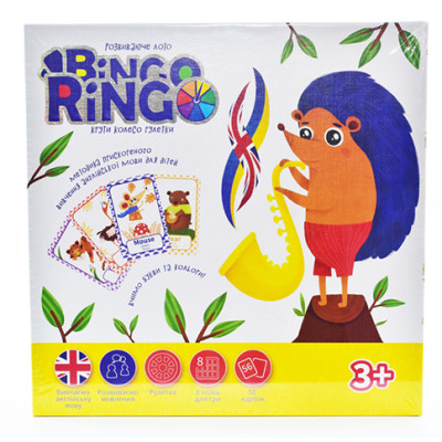 Настільна гра Danko Toys "Bingo Ringo" для дітей GBR-01-01EU
