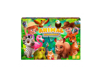 Настільна гра Danko Toys "Animal Discovery" розважальна G-AD-01-01U