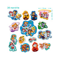Набір магнітів Dodo Paw Patrol На майданчику 200669